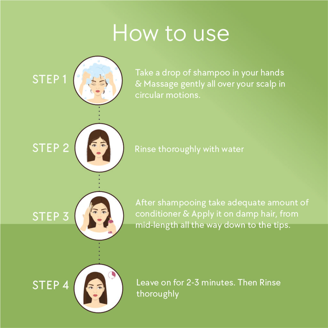 Apple Cider Vinegar Shampoo & Conditioner Combo | 250ml + 250ml