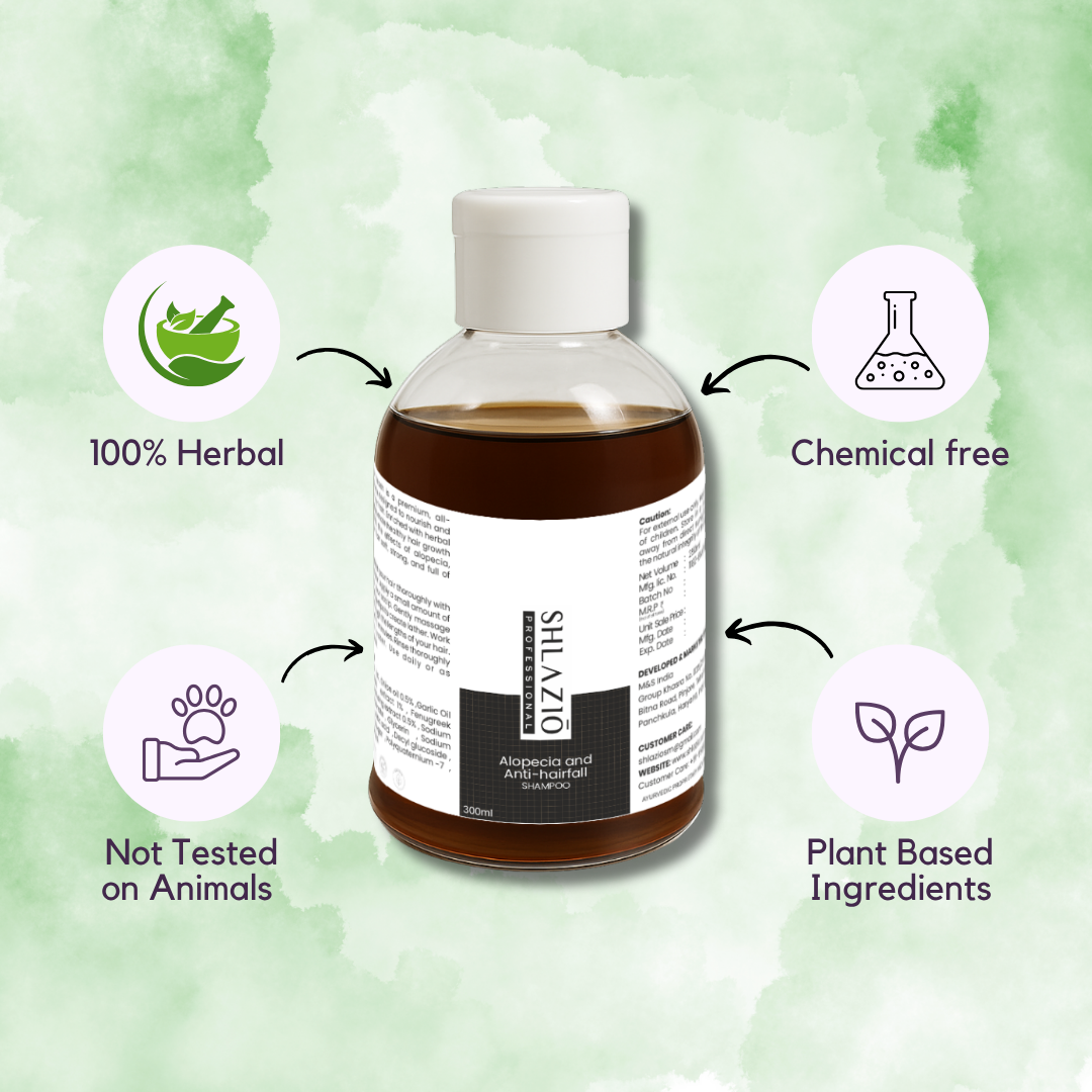 Alopecia Combo | Alopecia Oil + Shampoo | 10ml + 300ml