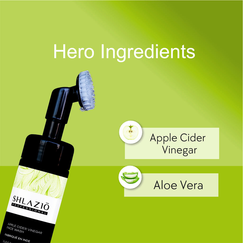 Apple Cider Vinegar Shampoo, Conditioner & Facewash Combo 250 ML +250 ML +150 ML
