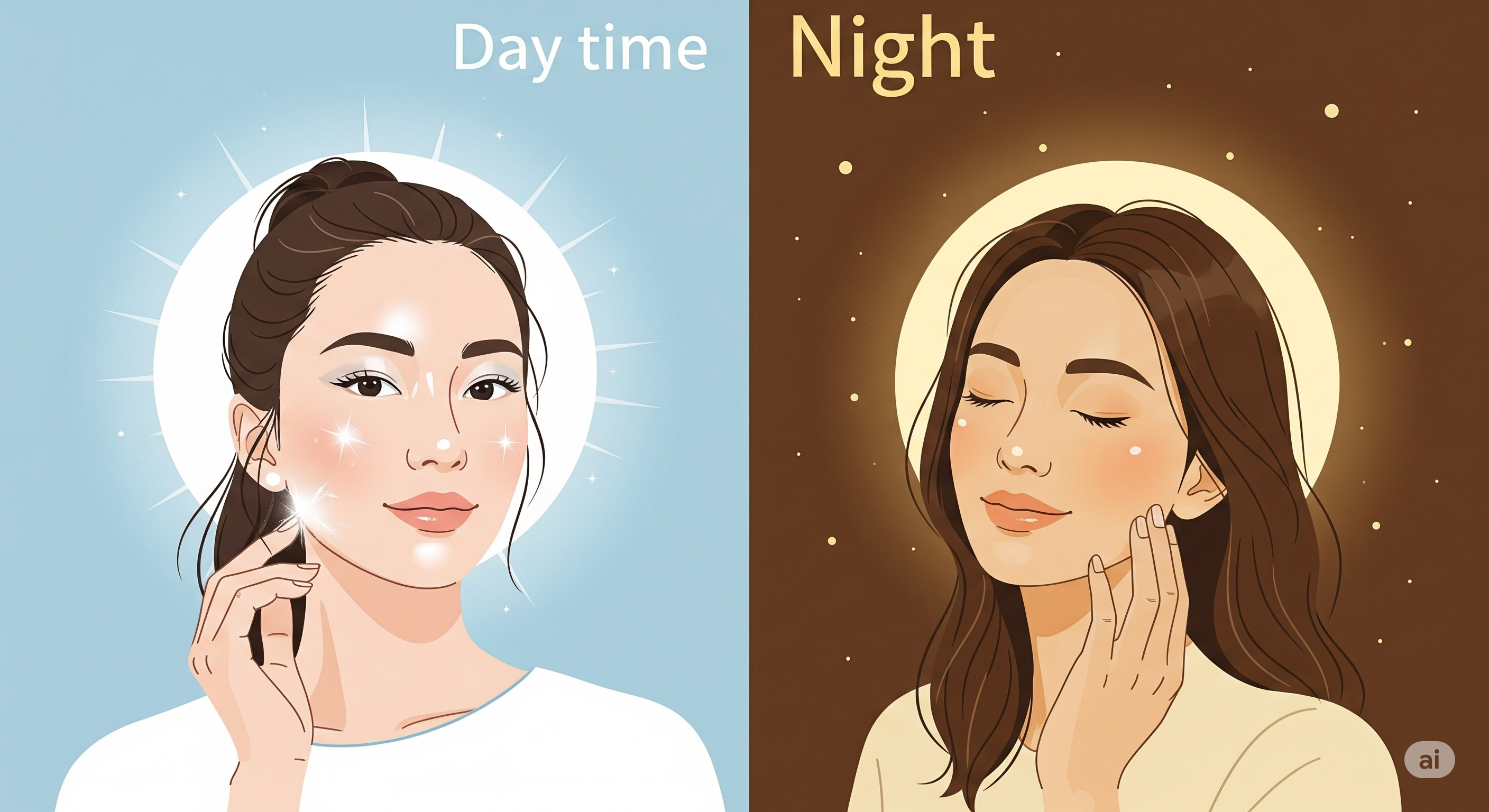 🌞🌙 Day and Night Face Care Routine: Your Skin’s 24-Hour Wellness Plan