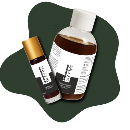 Alopecia Hair Patch Solution & Alopecia and Anti-Hair Fall Shampoo combo