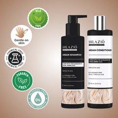 Argan Shampoo & Conditioner Combo | 250ml + 250ml