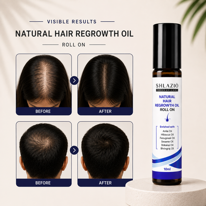 Natural Hair Regrowth Oil 10  ML RS 65 (PACK OF THREE) Rs195/-