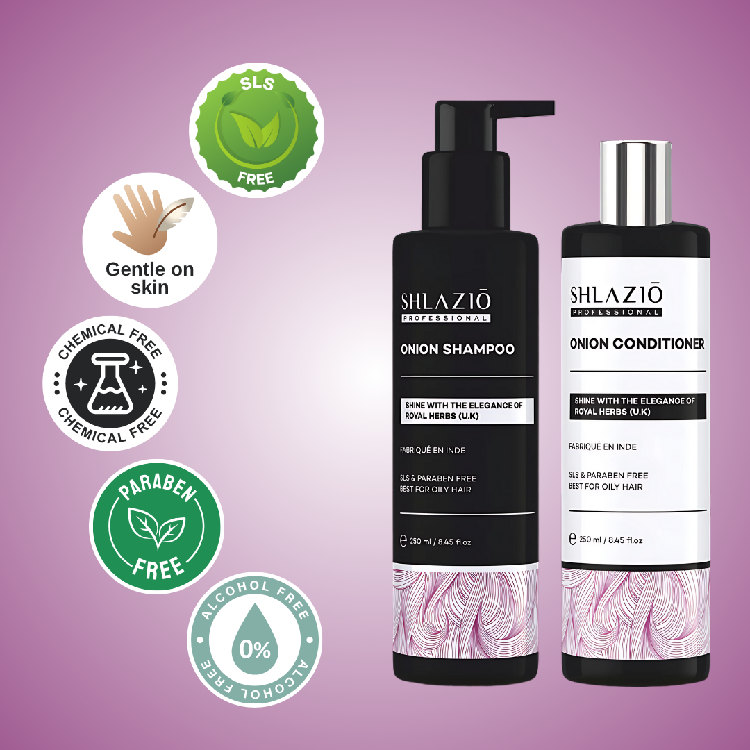 Onion Shampoo & Conditioner Combo | 250ml + 250ml