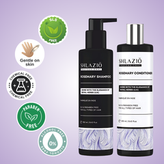 Rosemary Shampoo & Conditioner Combo | 250ml + 250ml