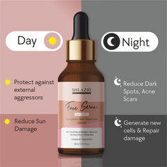 Anti ageing & Day Night Serum Combo | 50g + 30ml
