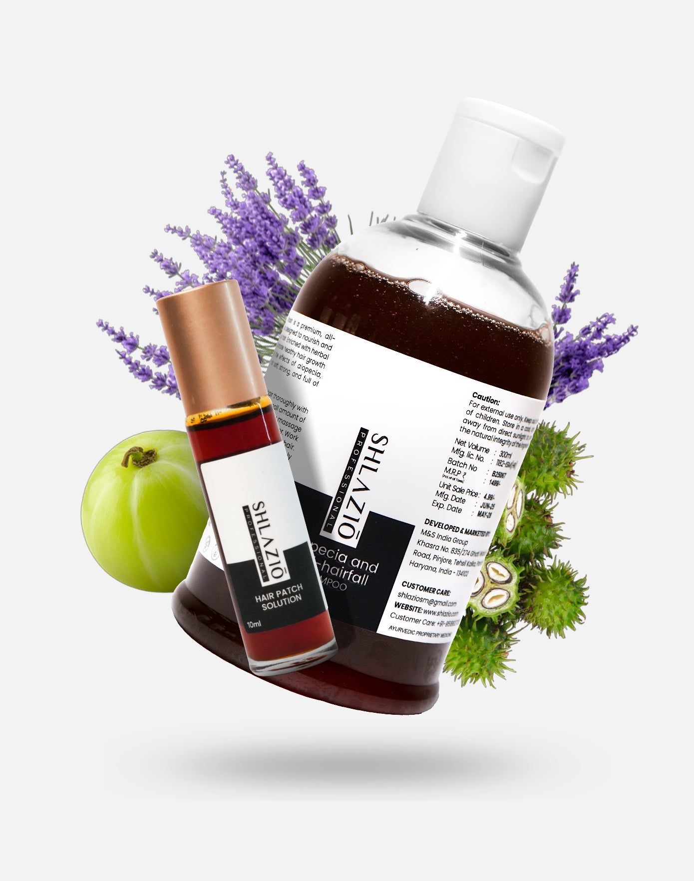Alopecia Combo | Oil + Shampoo | 10ml + 300ml