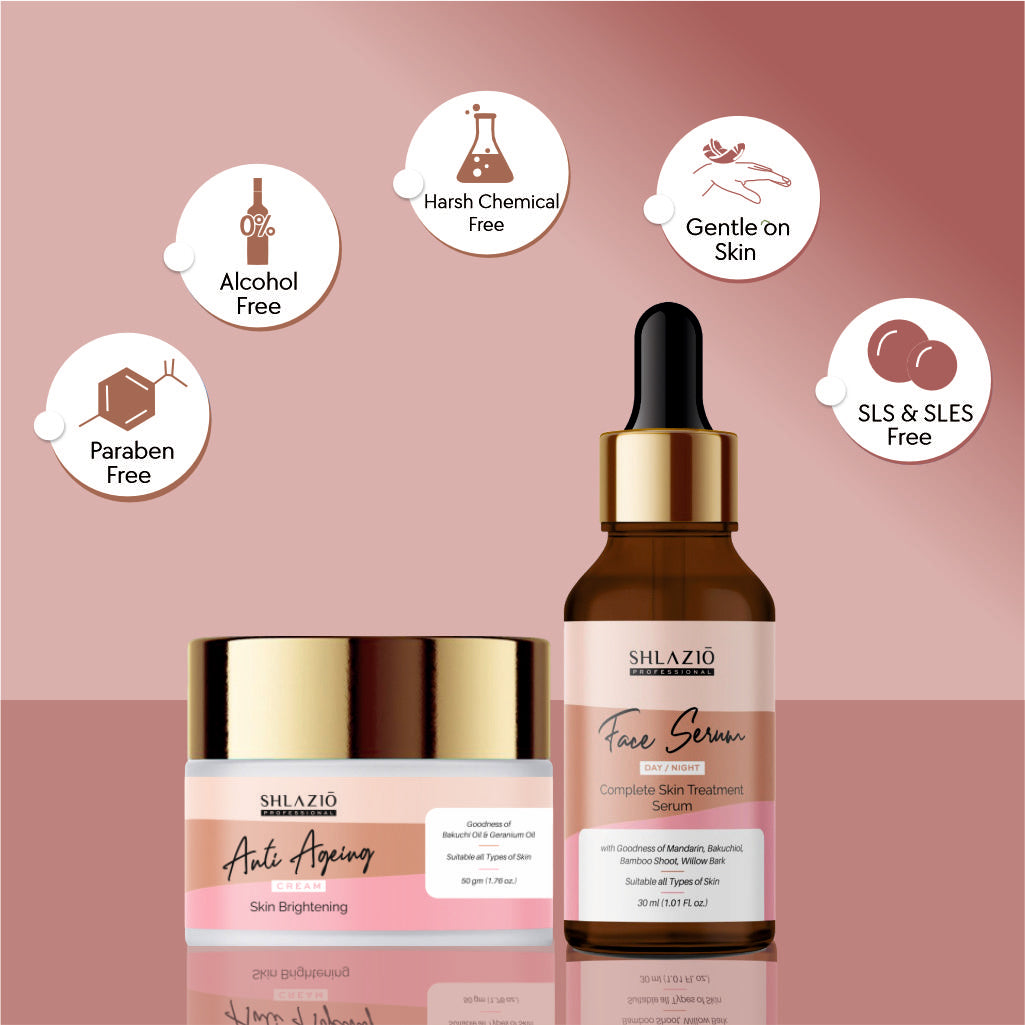 Anti ageing & Day Night Serum Combo