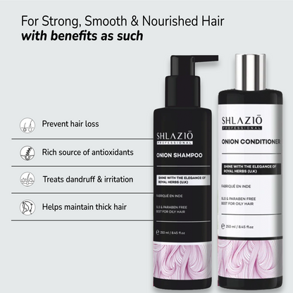 Onion Shampoo & Conditioner Combo | 250ml + 250ml