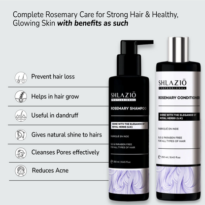 Rosemary Shampoo, Conditioner & Facewash Combo