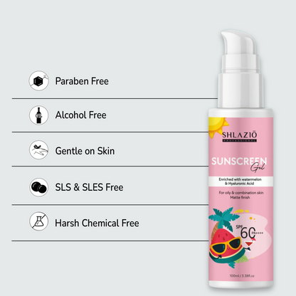 Sunscreen Face gel SPF 60 PA++++ | 100ml