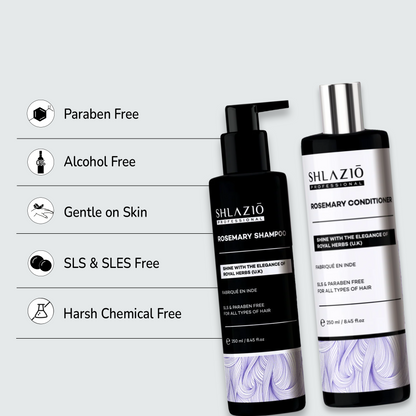 Rosemary Shampoo & Conditioner Combo | 250ml + 250ml