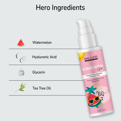 Sunscreen Face gel SPF 60 PA++++ | 100ml