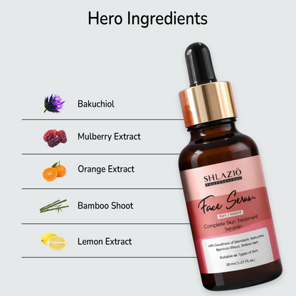 Day-Night Face Serum | 30ml (For Deep Hydration)