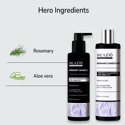 Rosemary Shampoo & Conditioner Combo | 250ml + 250ml