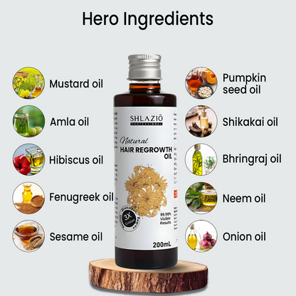 Natural Hair Regrowth Oil 200 ML