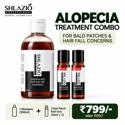 🔥 SHLAZIO ALOPECIA HAIR CARE COMBO – ONLY ₹799!  | Limited Offer