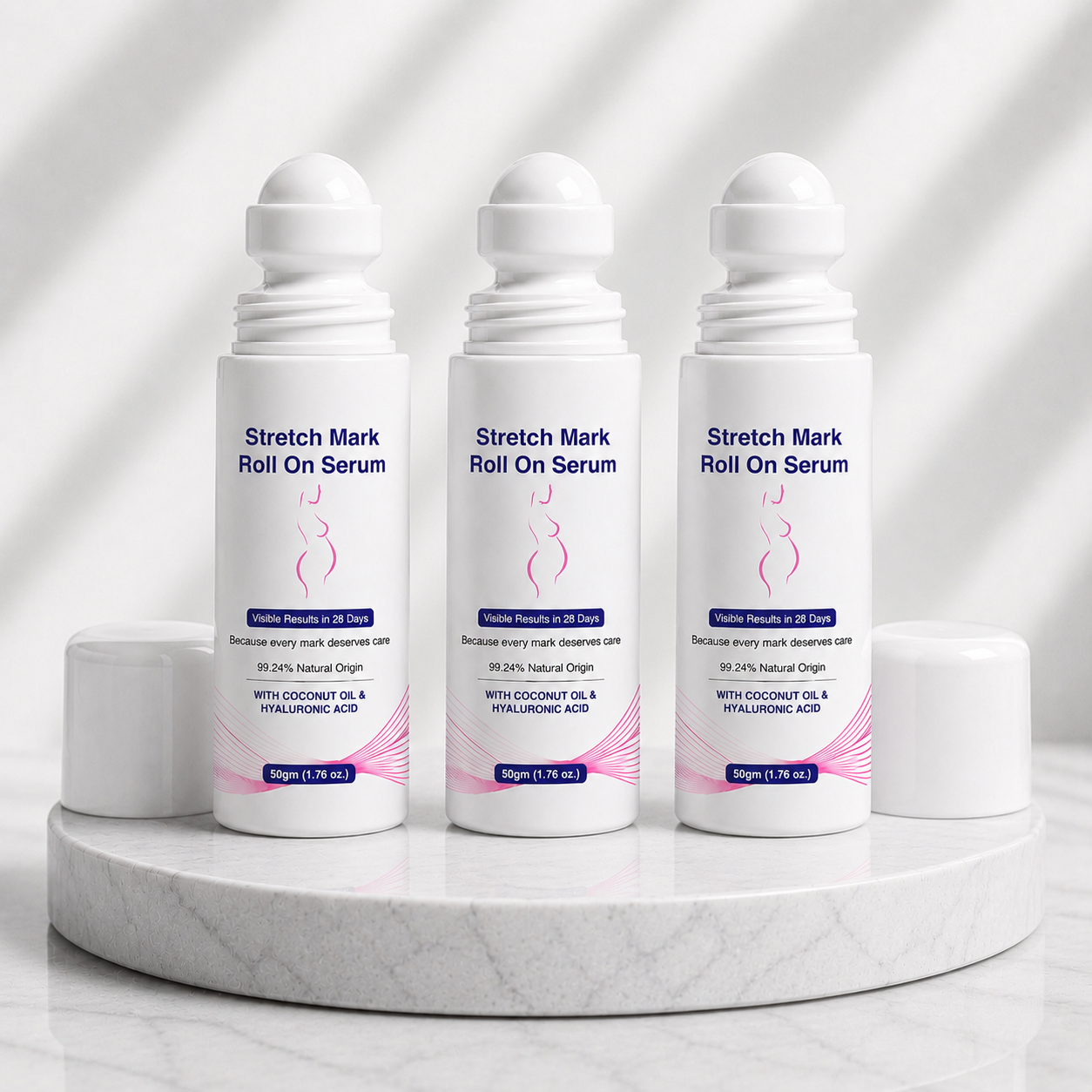 Stretch Mark Roll-On Serum | Pack of 3 – Same Govt. Price