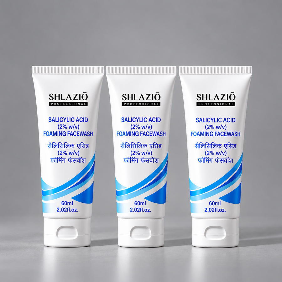 Salicylic Acid 2% Face Wash  Same Govt. Price(65) Pack of 3 =195