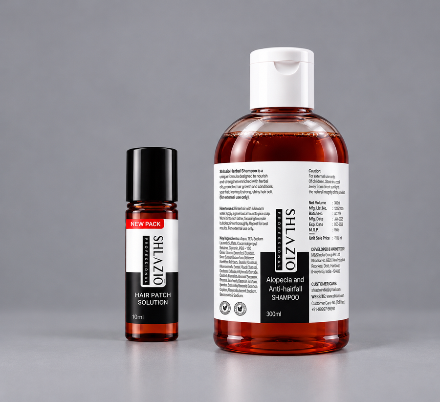 Alopecia Combo | Oil + Shampoo | 10ml + 300ml
