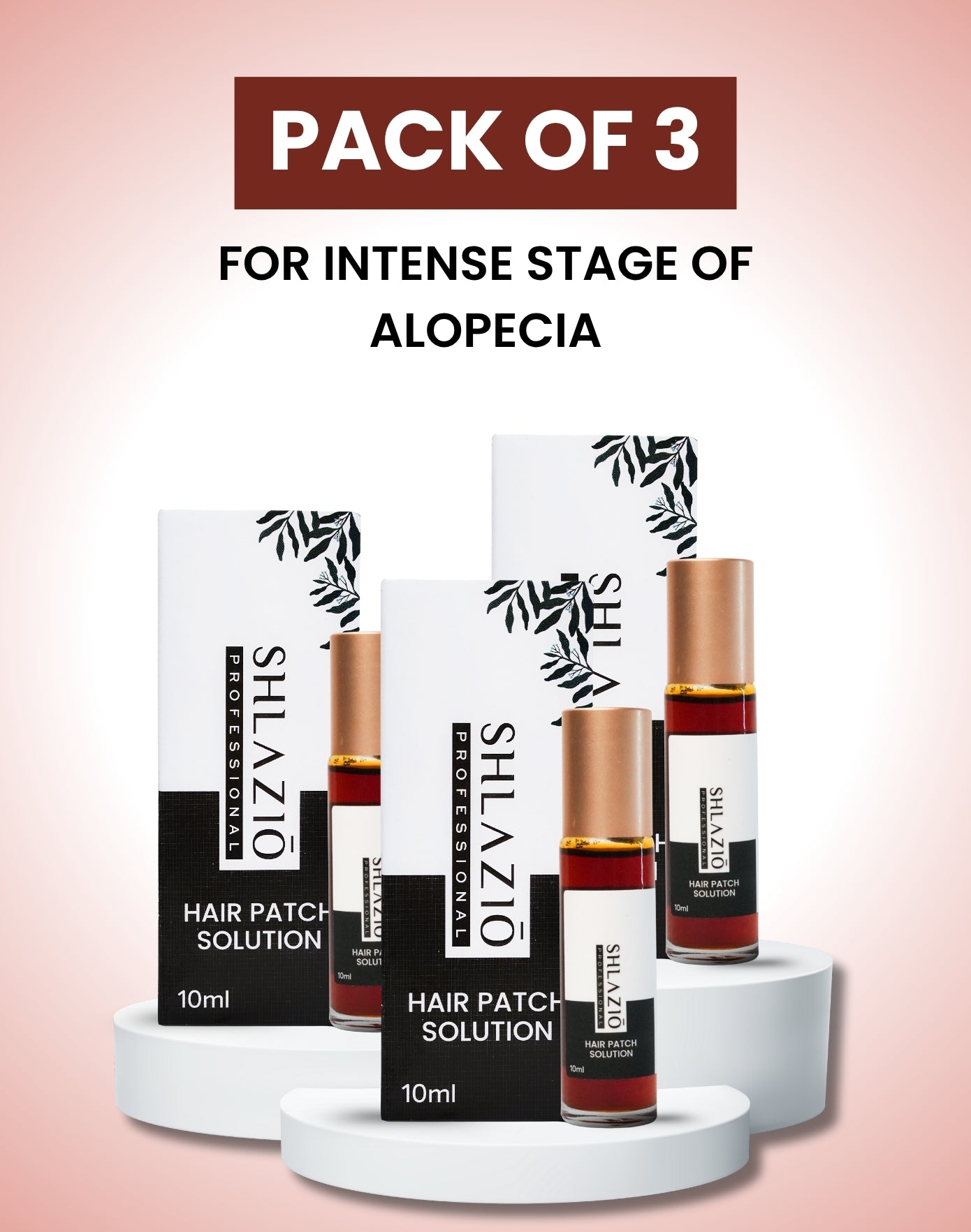 Alopecia Hair Patch Roll - On | #1 Highly Rated & Effective Formula