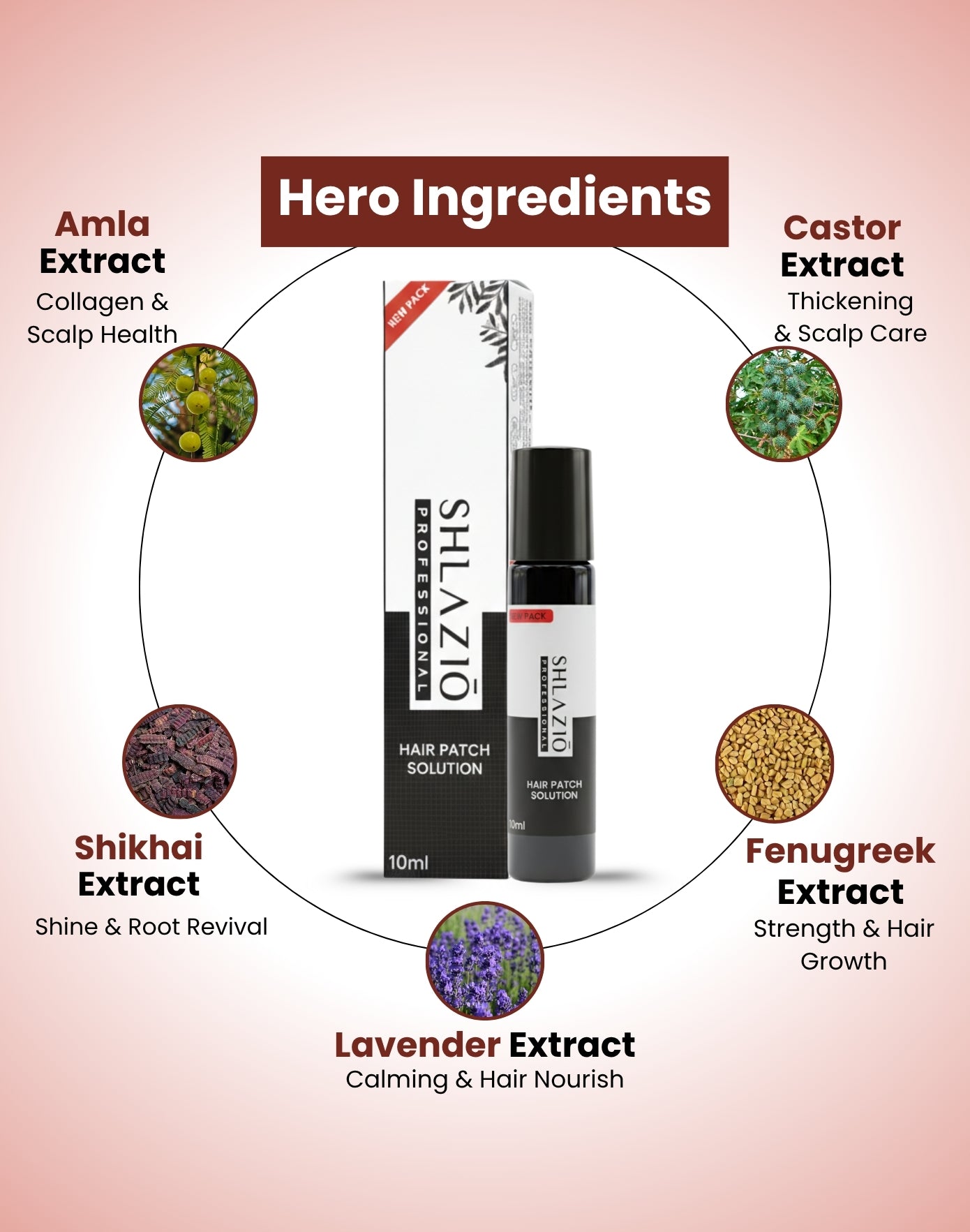 Alopecia Hair Patch Roll - On | #1 Highly Rated & Effective Formula