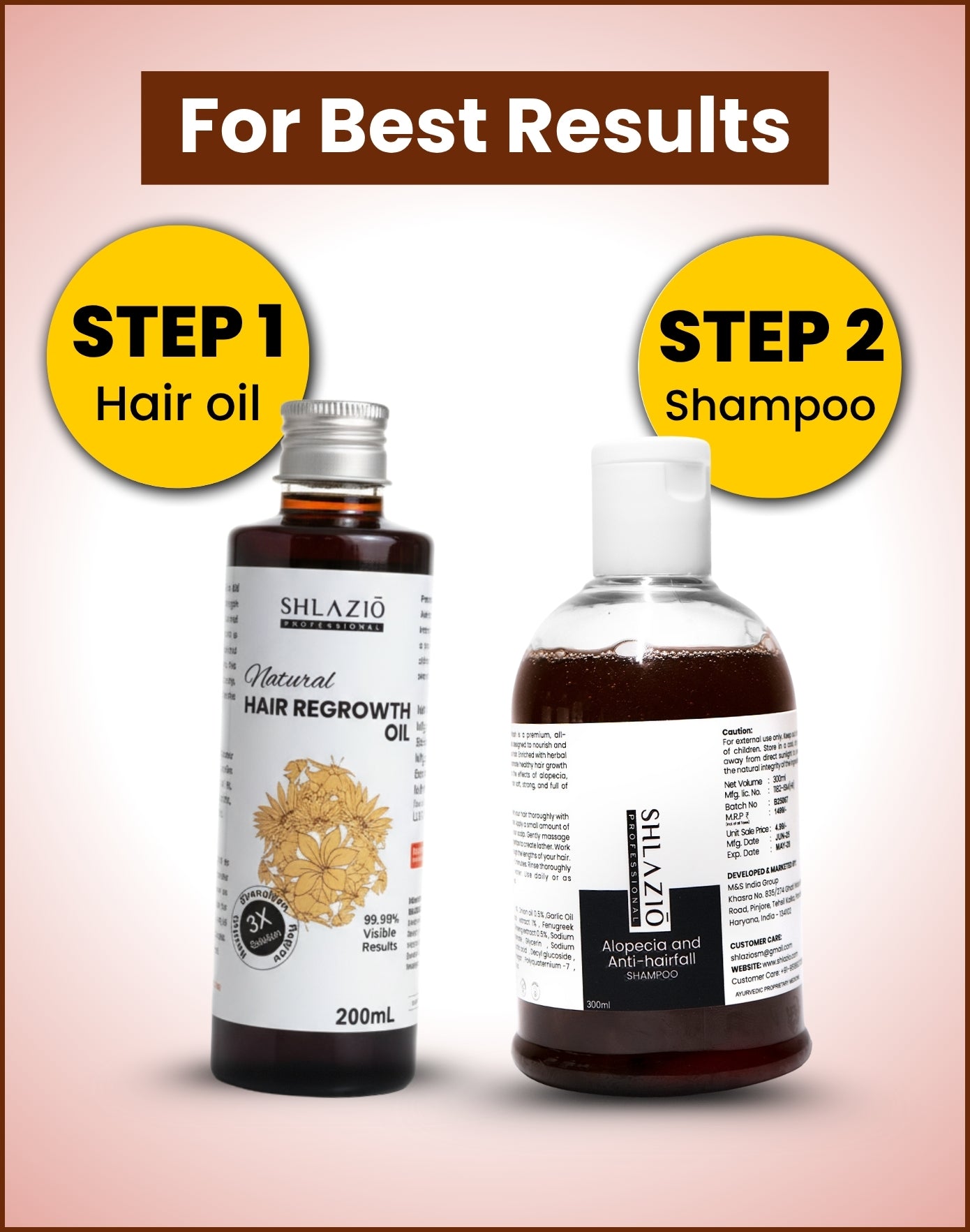 Natural Hair Regrowth Oil 200 ML