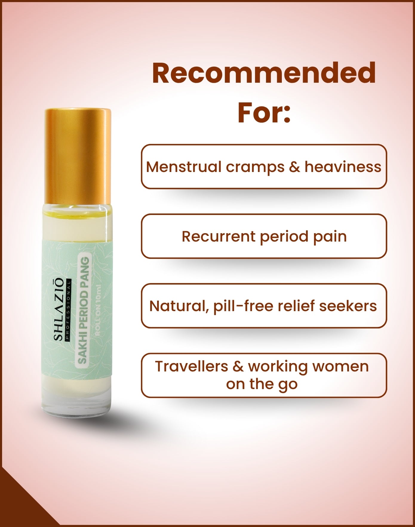 Sakhi Period Pang | 10ml (For period Pain Relief)