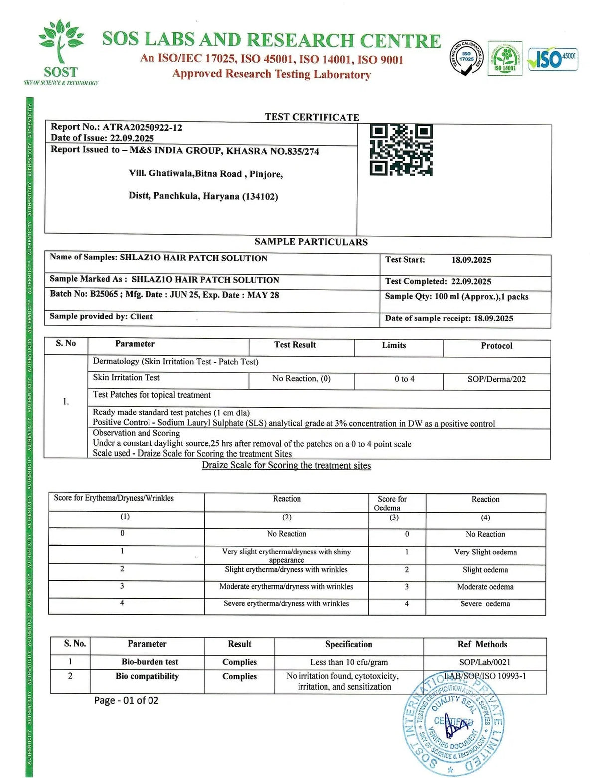 Certificate 01