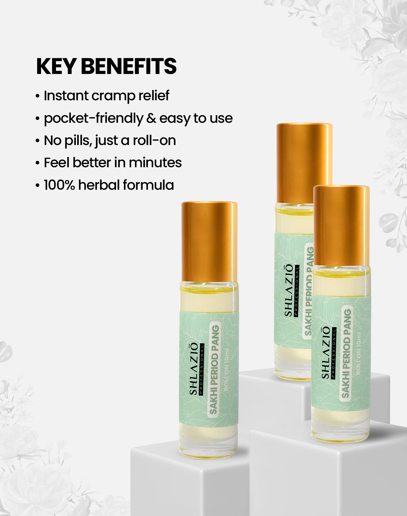 Sakhi Period Pang | 10ml (For period Pain Relief)