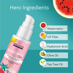 Sunscreen Face gel SPF 60 PA++++ | 100ml