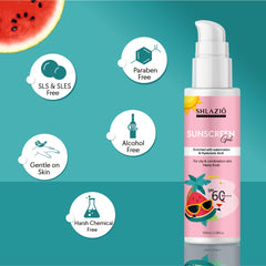 Sunscreen Face gel SPF 60 PA++++ | 100ml