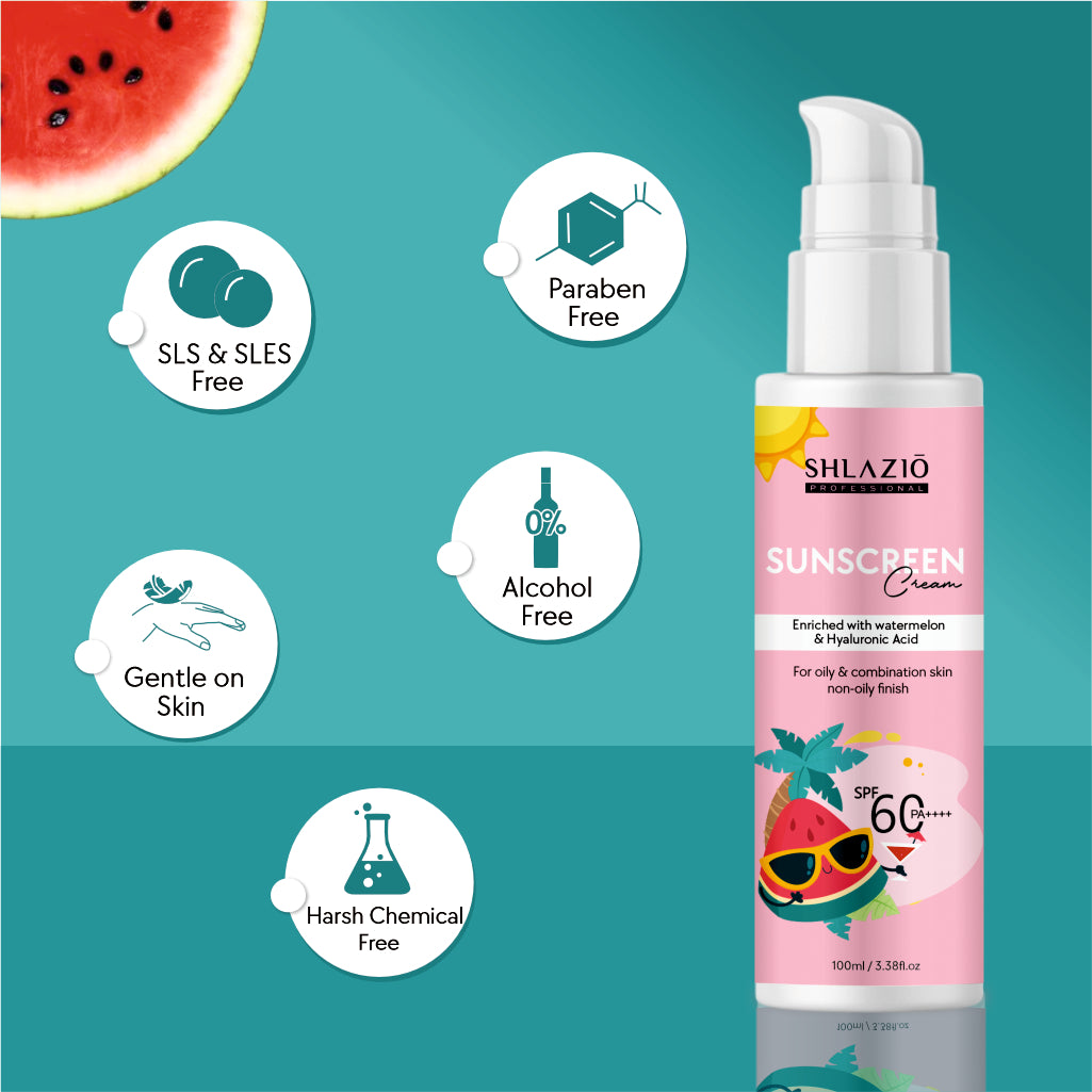 Shlazio Sunscreen Face Cream SPF 60 PA++++