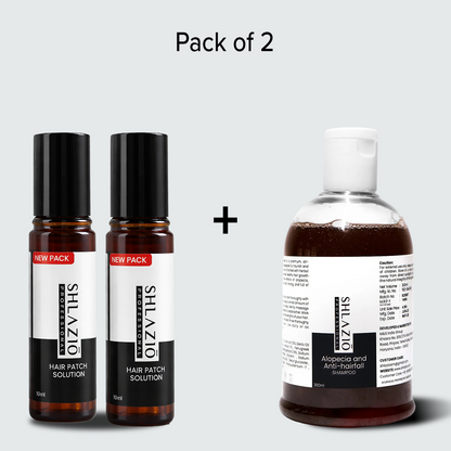 Alopecia Hair Patch Roll - On | #1 Highly Rated & Effective Formula