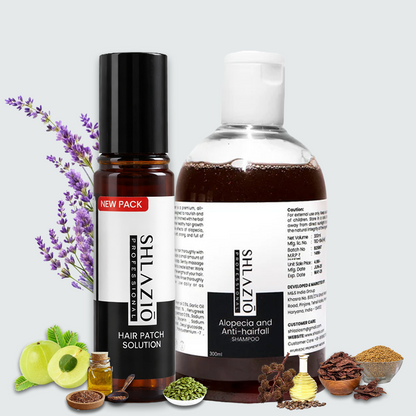 Alopecia Combo | Oil + Shampoo | 10ml + 300ml