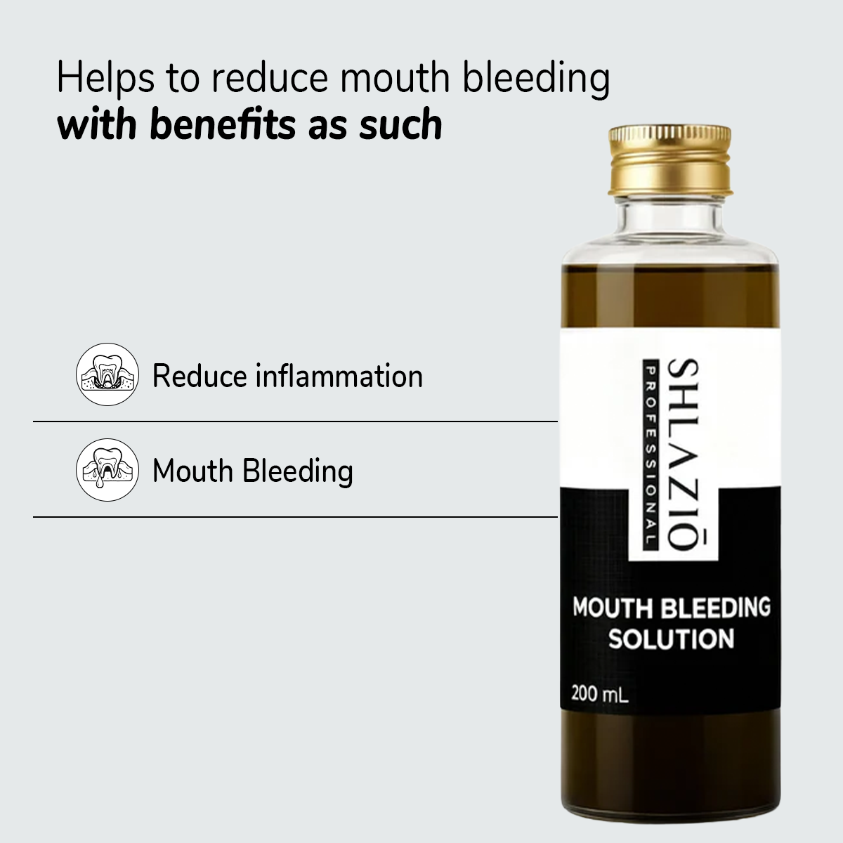 Mouth Bleeding Solution | 200 ml (For Bleeding Gum)