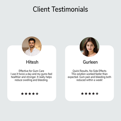 Mouth Bleeding Solution | 200 ml (For Bleeding Gum)