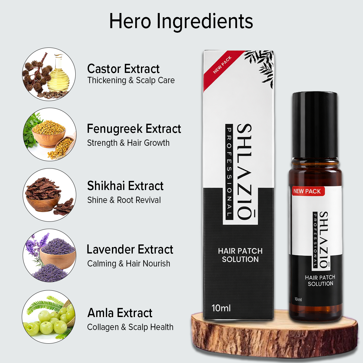 Alopecia Combo | Oil + Shampoo | 10ml + 300ml