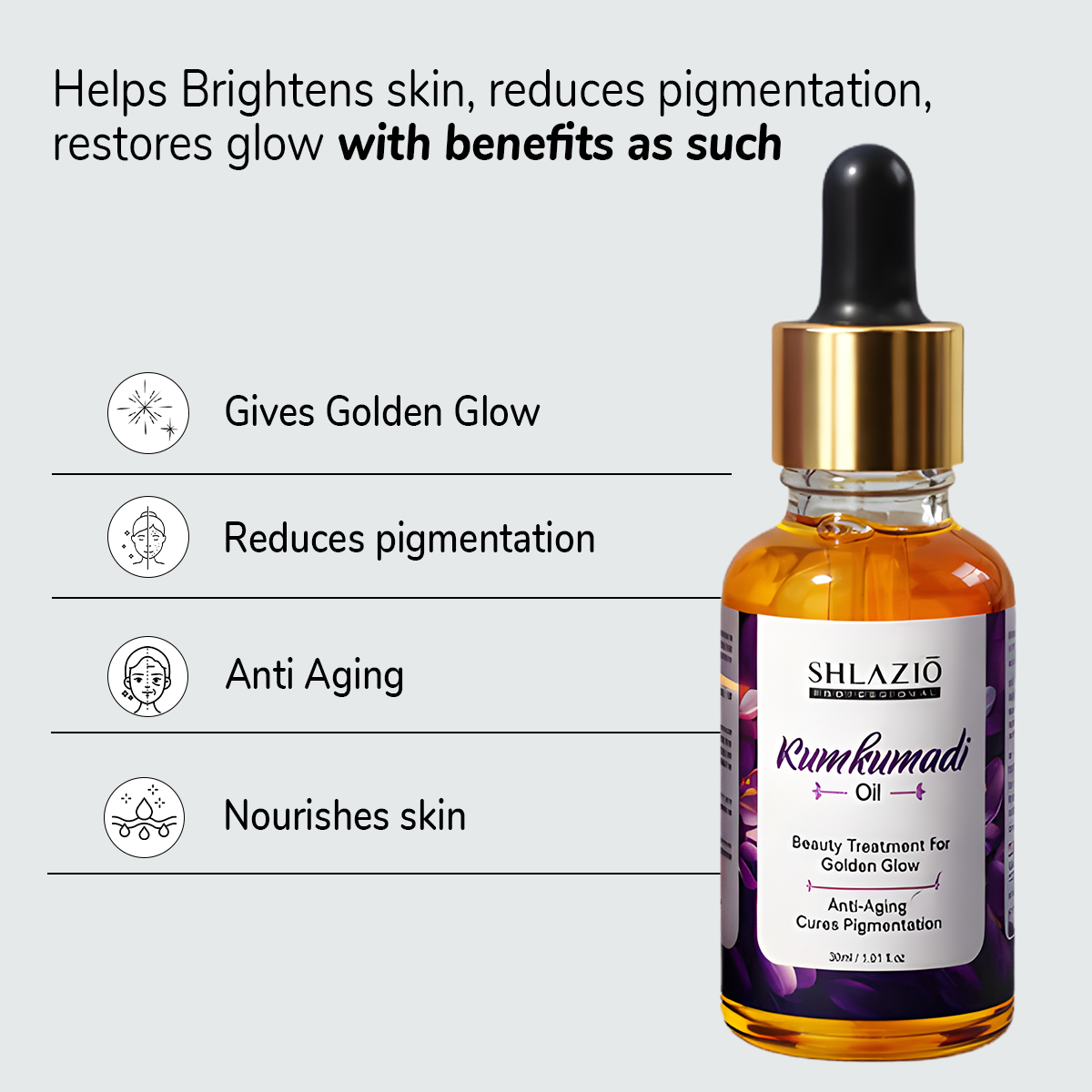 Kumkumadi Oil | 30ml (With Goodness of Safron)