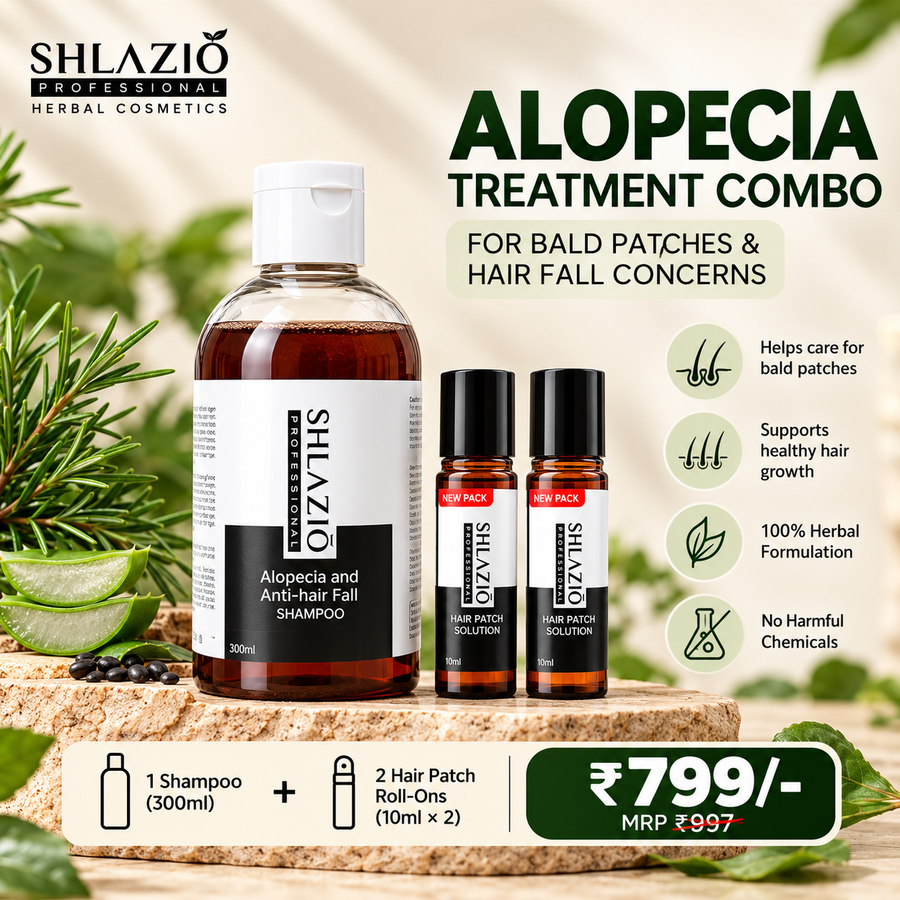🔥 SHLAZIO ALOPECIA HAIR CARE COMBO – ONLY ₹799!  | Limited Offer