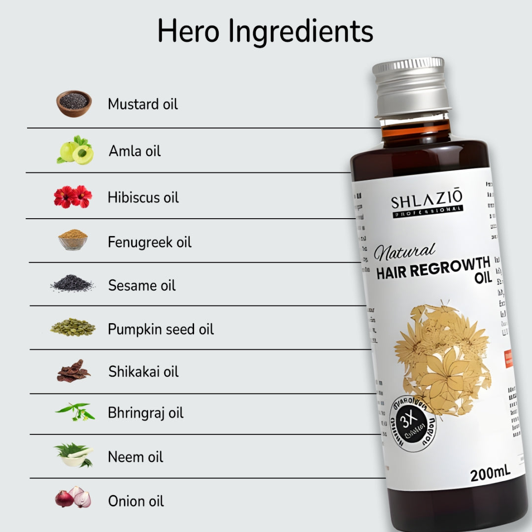 Natural Hair Regrowth Oil 200 ML